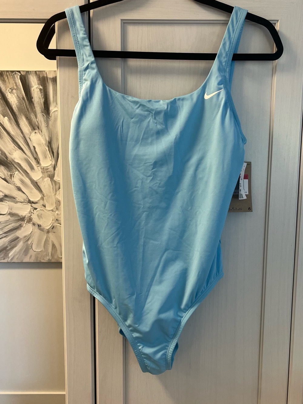 Nike Light Blue Women’s One-Piece Swimsuit